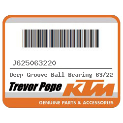 Deep Groove Ball Bearing 63/22